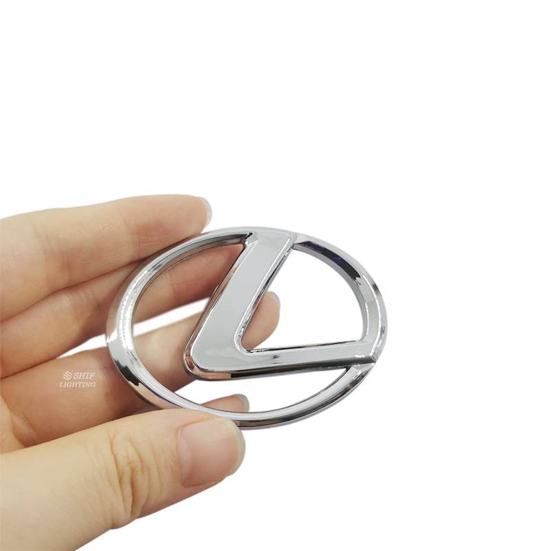 Miếng dán trang trí vô lăng xe hơi Lexus bằng nhựa abs