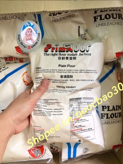 [1kg] Bột Mì Đa Dụng Số 11 Prima Flain Flour