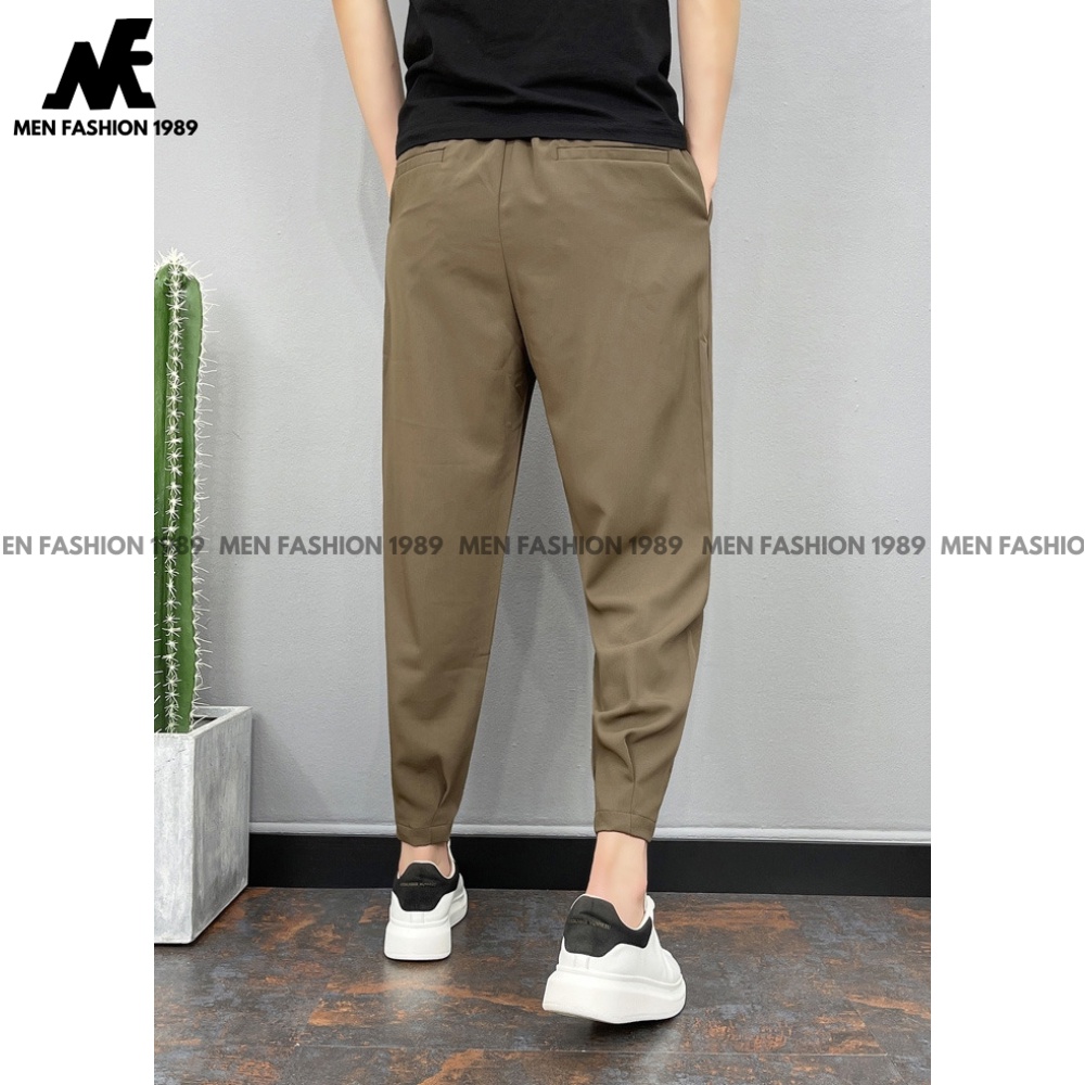Quần thể thao jogger gấu bó khóa kéo đàn hồi cao cấp MENFASHION1989 JOGGER NAM 003