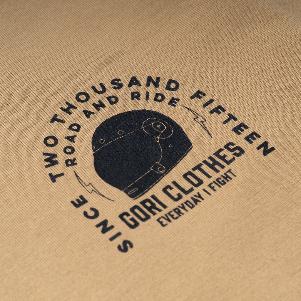 Áo Thun Gori Oldskull - Helmet - Tan | BigBuy360 - bigbuy360.vn