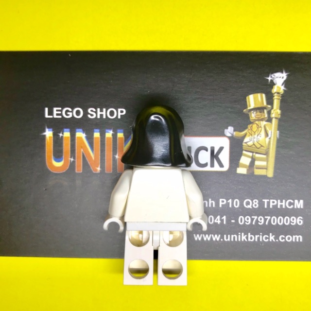 Phụ kiện LEGO UNIK BRICK Black Hood - Mũ trùm đen chính hãng
