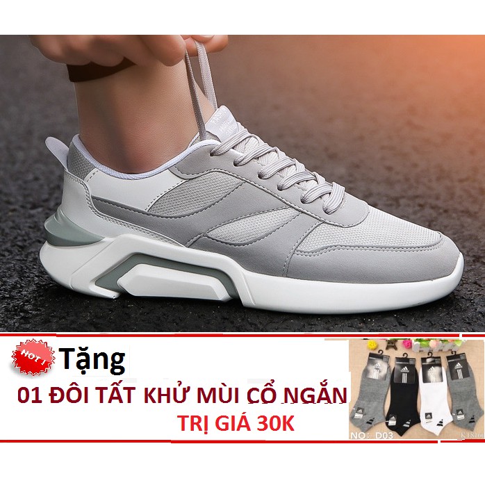 GiàyThể Thao  Giày Sneaker Nam đẹp thoáng khí khử mùi nhẹ êm giữ nhiêt kiểu dáng 2022 hd39