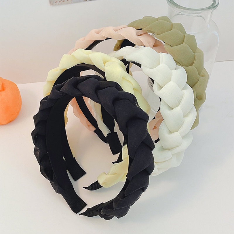 Băng Đô Vải Bản Rộng Phong Cách Hàn Quốc Thời Trang Dành Cho Nữ