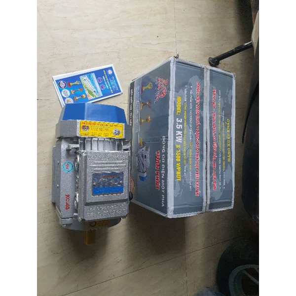 Động Cơ Điện Motor Toàn Phát 4.7HP - 3.5kw -1500v