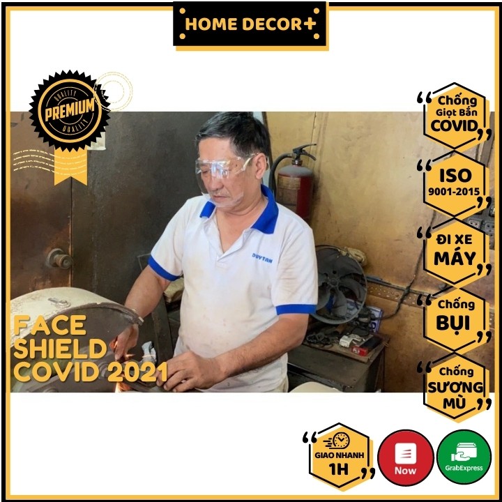 [Giao H.Tốc Now 30 phút] Kính Bảo Hộ Đa Năng Chống Giọt Bắn Kháng Khuẩn Kính Khẩu Trang Phòng Dịch Bảo Vệ Mắt Trong Suốt | BigBuy360 - bigbuy360.vn
