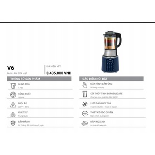 Máy làm sữa hạt Unie V6