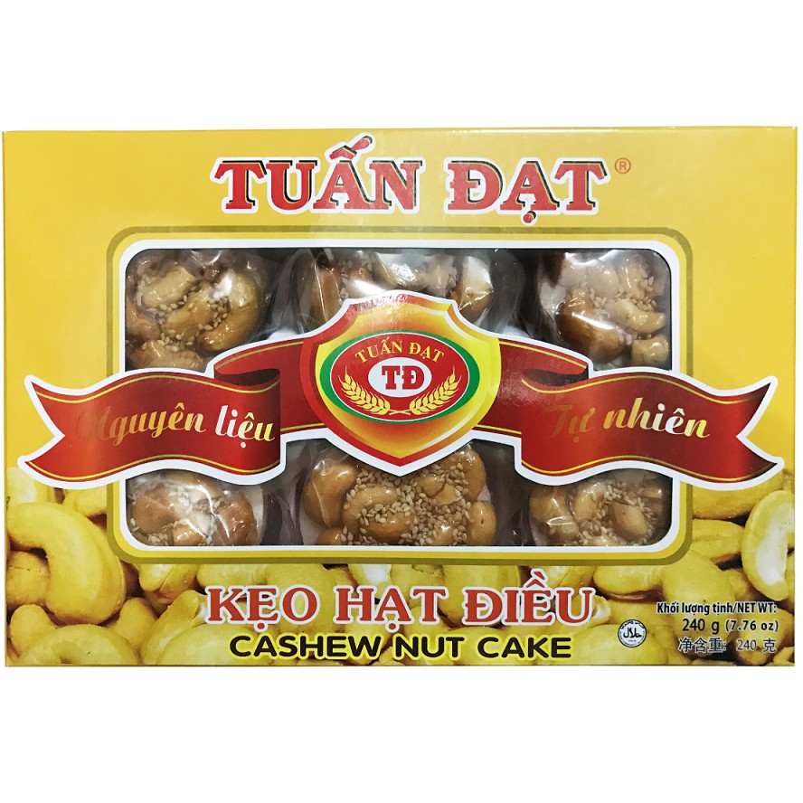 Kẹo hạt điều 240g