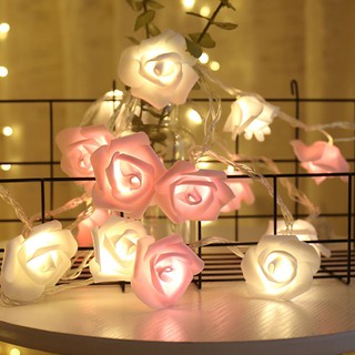 Dây đèn led hình hoa hồng lãng mạn
