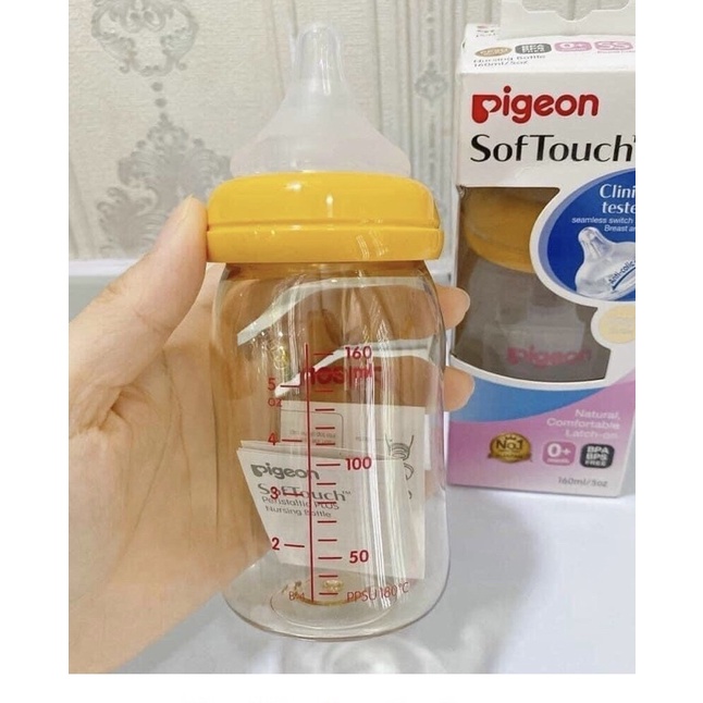 BÌNH SỮA PEGION 160ML-Trơn