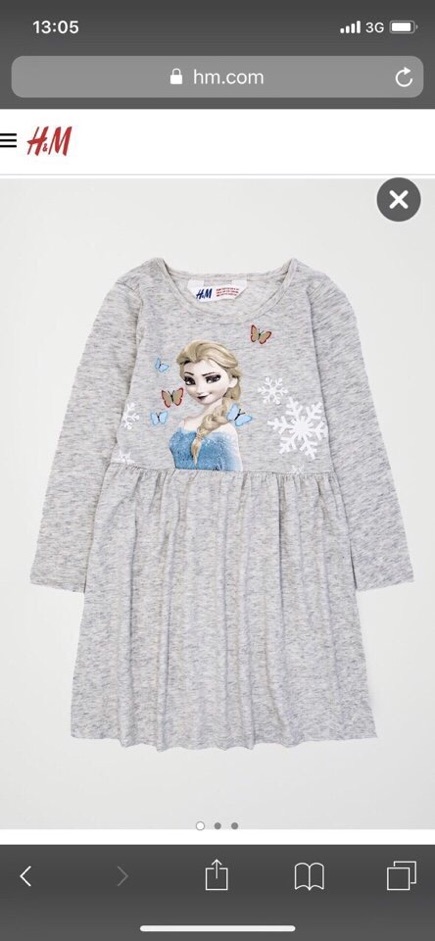 Đầm HM dài tay bé gái