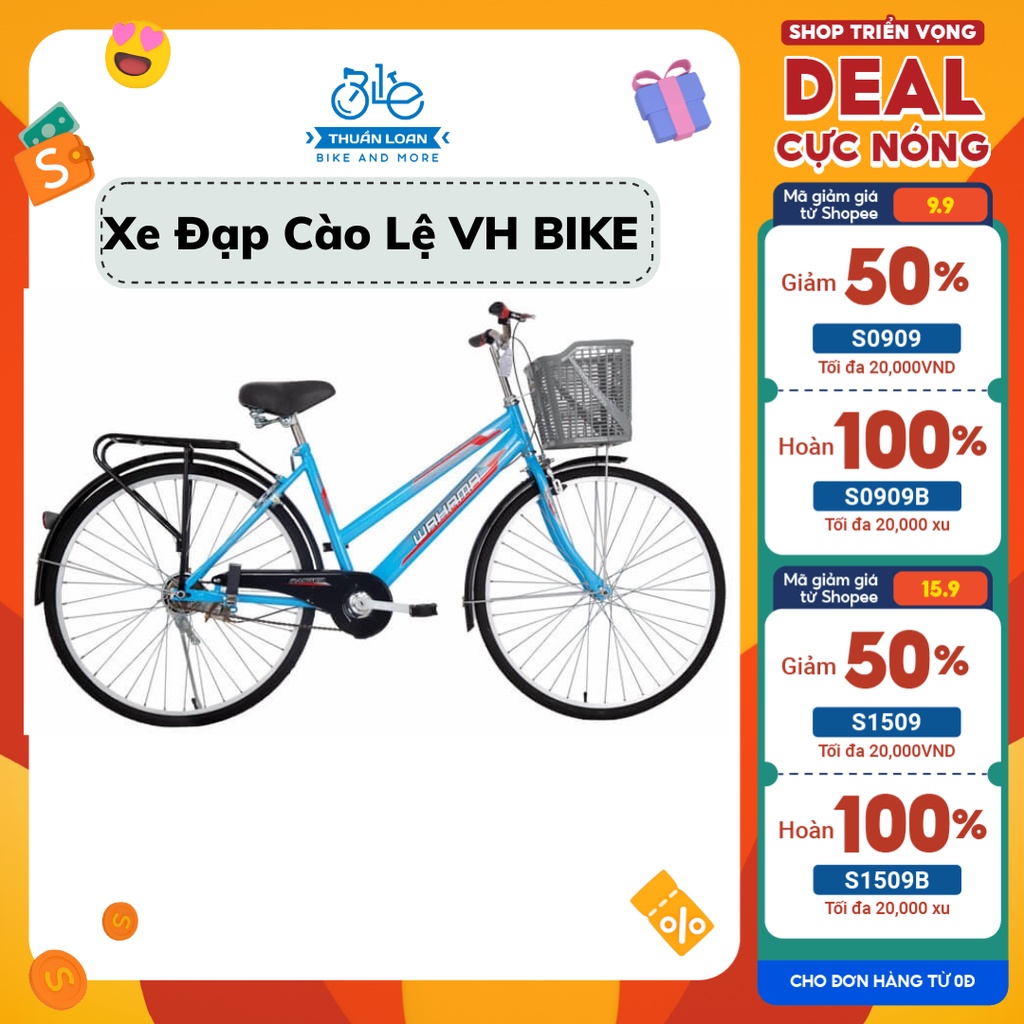 Xe Đạp Nam Cào Lệ Việt Hùng 24inch và 26inch