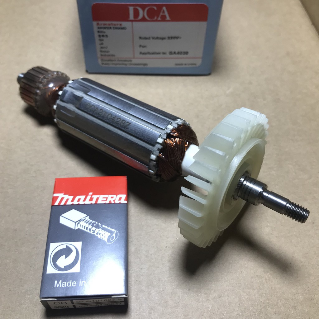 Rotor Máy Mài Makita GA4030 4030 Chính Hãng DCA Hoặc Các Máy Trung Quốc Giống 4030