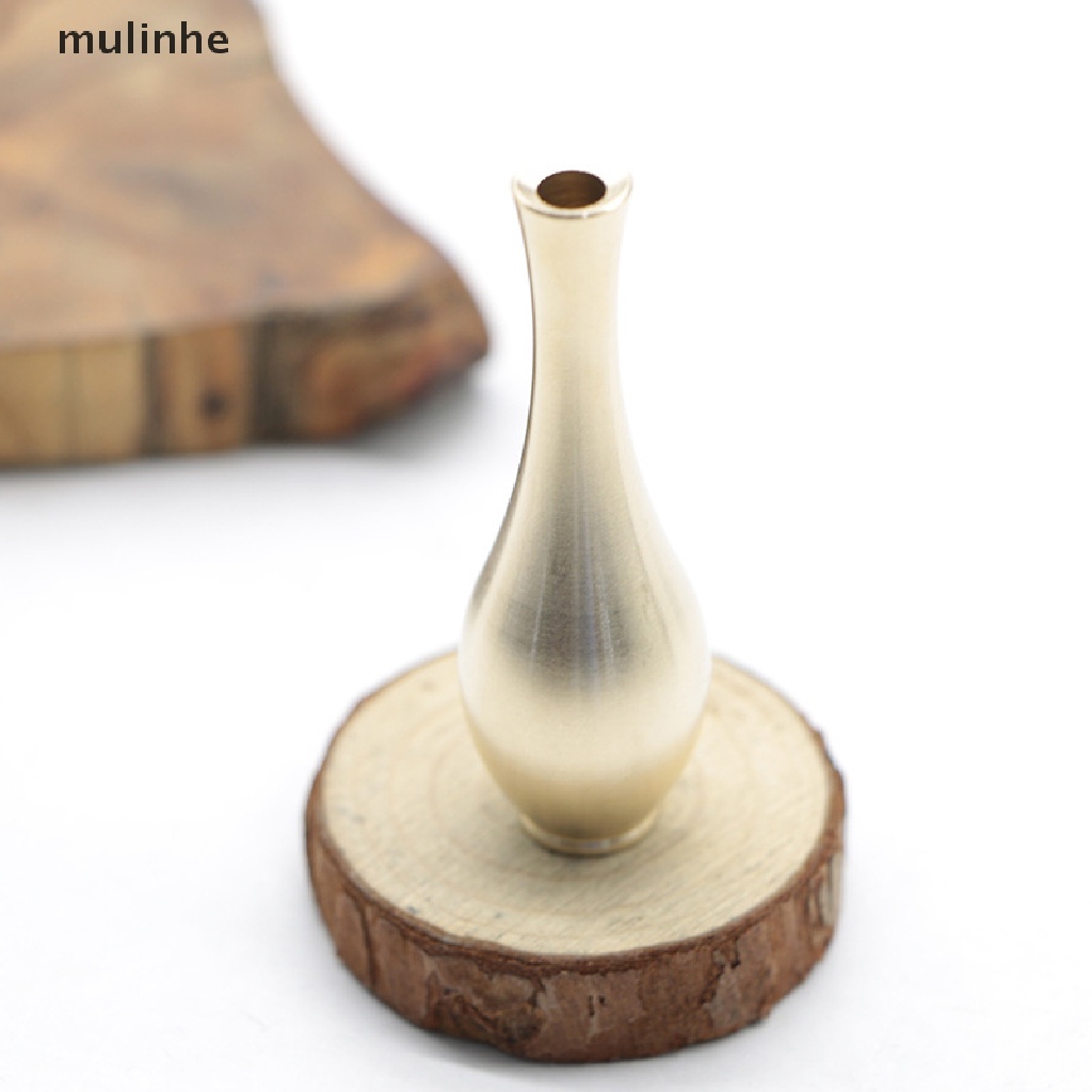 Bình Hoa Mini Bằng Đồng Màu Vàng Kim Phong Cách Bắc Âu Cổ Điển