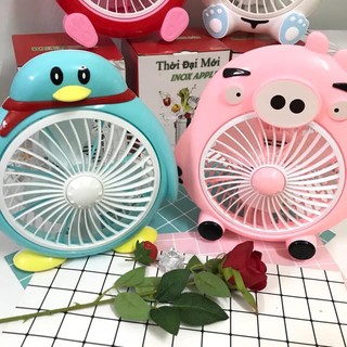 Quạt để bàn hình thú kute