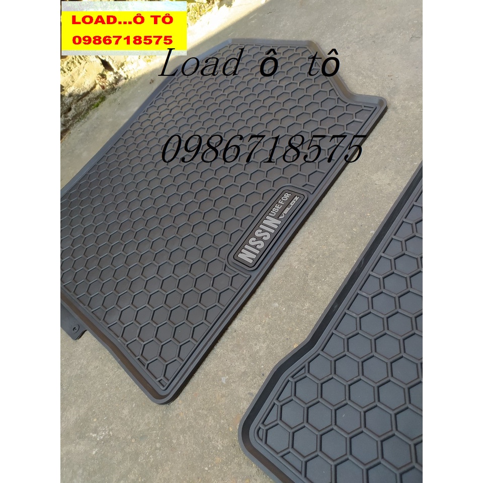 Thảm Lót Sàn Cao Su Đúc Xe Toyota Veloz 2022-23 Mẫu Tổ Ong Cao Su Không Mùi Cao Cấp
