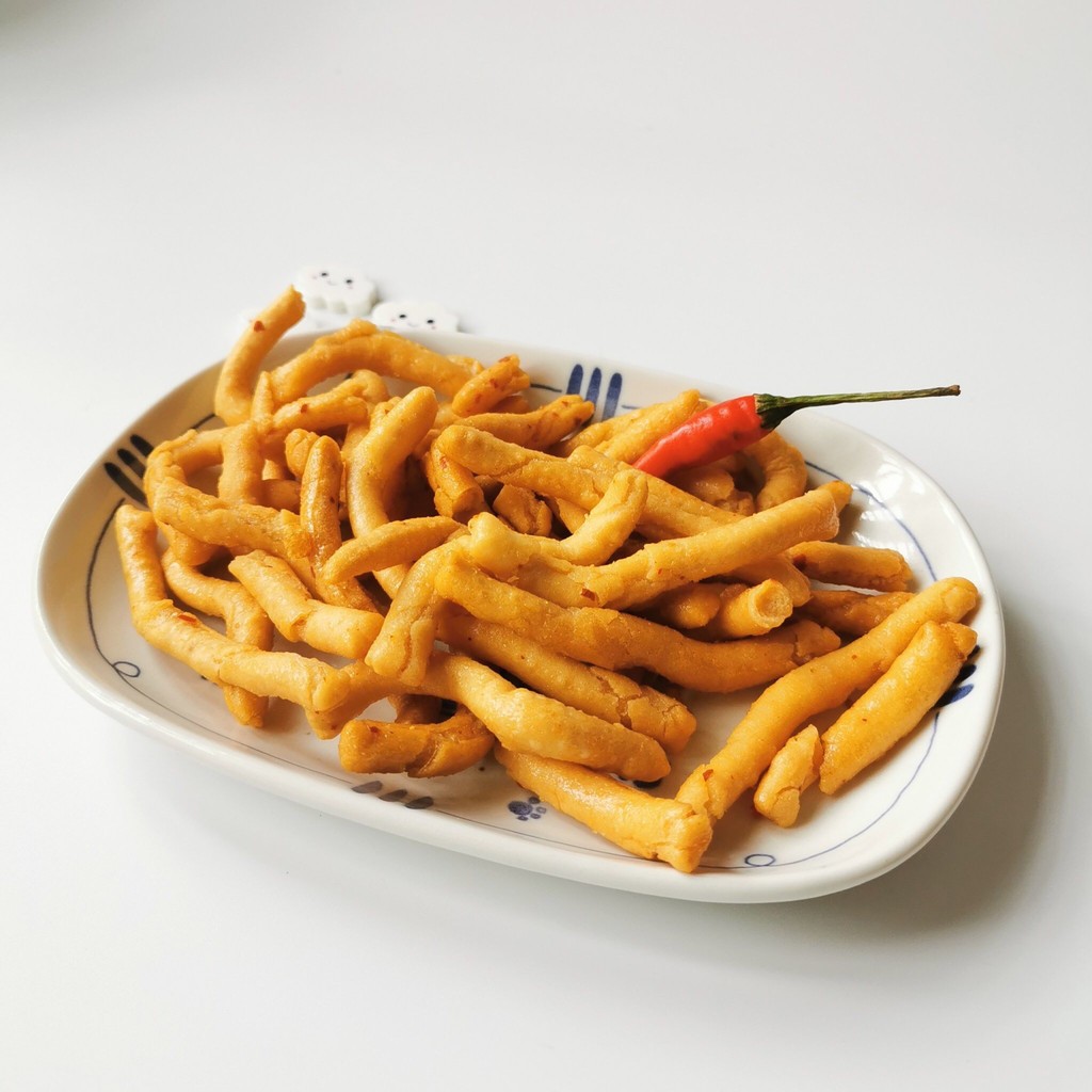 Ăn vặt quẩy sấy giòn cay nhà làm 100g/ 500g (Chay mặn dùng được) | BigBuy360 - bigbuy360.vn