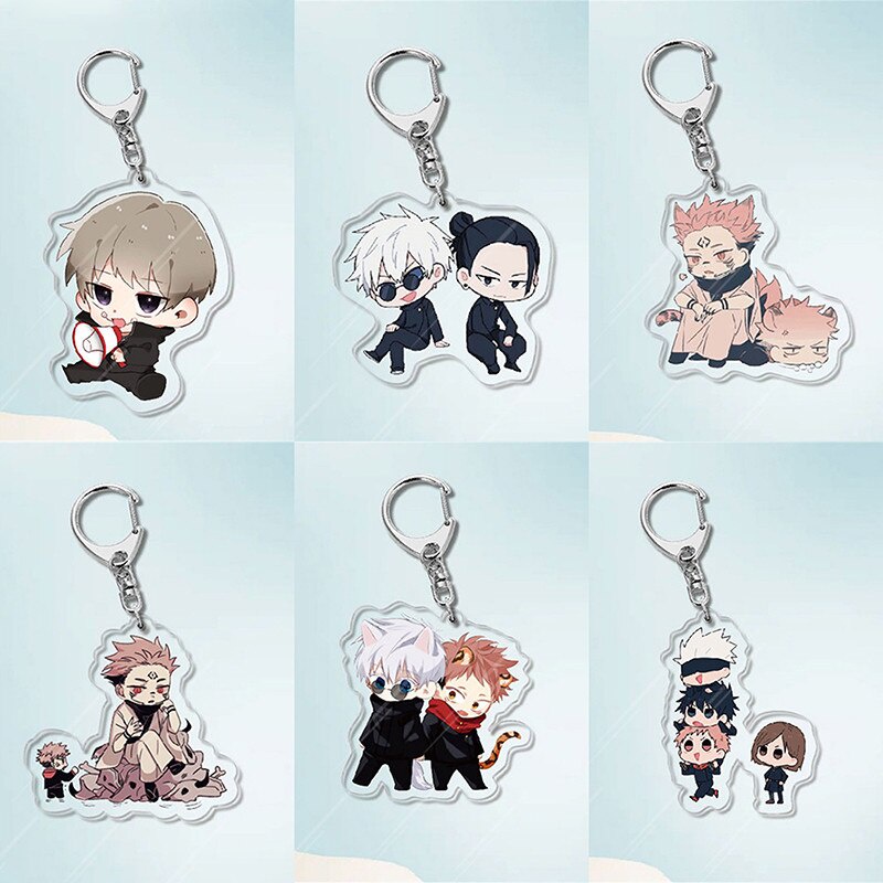 Móc khóa chibi anime Jujutsu Kaisen Chú Thuật hồi chiến móc khoá bằng arcrylic