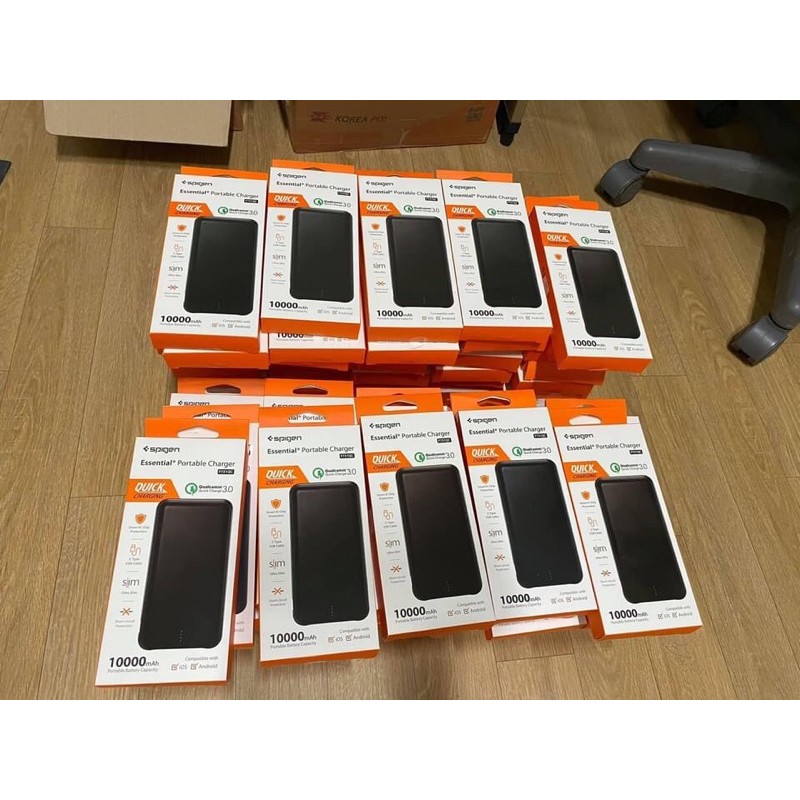 Sạc dự phòng spigen của mỹ Sản xuất theo đơn đặt hàng của hàn