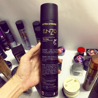 Gôm Xịt Tóc Giữ Nếp Enzo 420ml