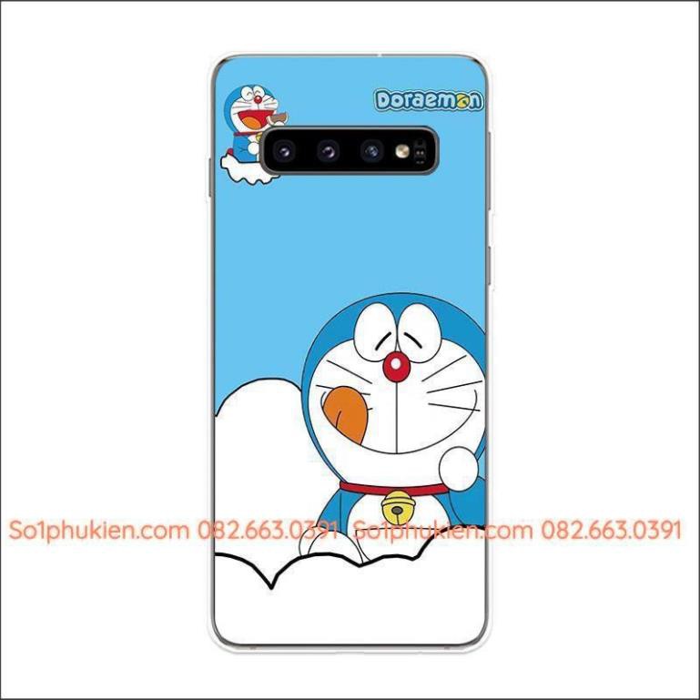 Ốp Lưng Samsung Galaxy S9 S9+ S10 S10+ Plus S10e S10 Lite dẻo in hình Doraemon đẹp