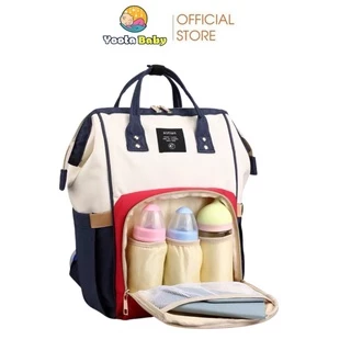 Balo Bỉm Sữa Màu TÍM HỒNG Đựng Đồ Đa Năng Cho Mẹ Và Bé Yoota Baby Hàng Cao Cấp