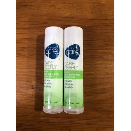 Son dưỡng môi chiết xuất nha đam authentic Avon Care Deeply Lip Balm 4,2g - Aloe (Mỹ)