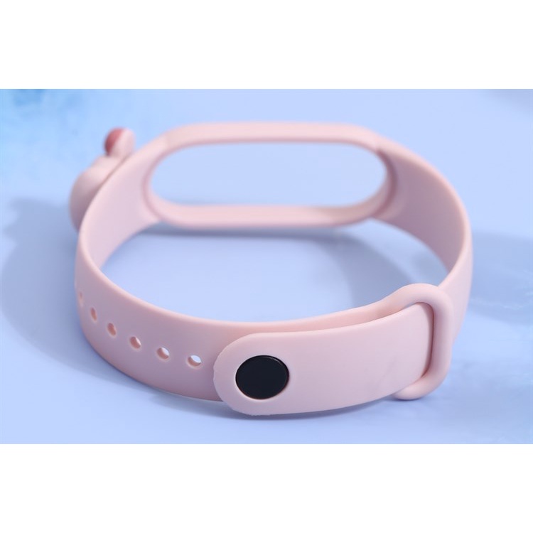 Dây nhựa TPU MVW cho Miband 5 Hồng M003-01-05