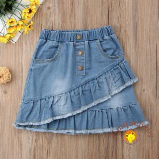 Váy jeans xòe xinh xắn cho bé gái
