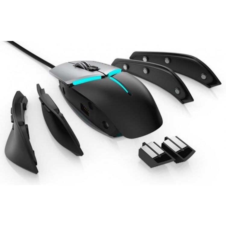 Chuột Mouse Gaming Alienware AW958 Iconic Design with AlienFX 16.8M RGB Lighting ‎100-12000 DPI