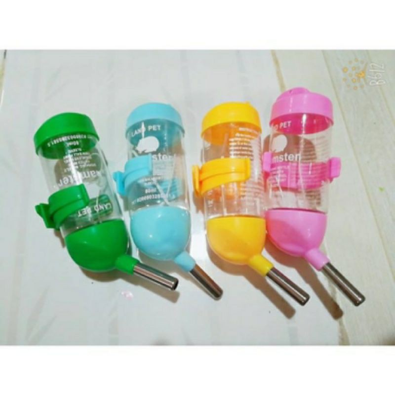 Bình Nước Cho Vẹt 80ml Bình Nước Cho Chuột Hamster Bình Nước Uống Cho Chim Bình Nước Cho Thỏ