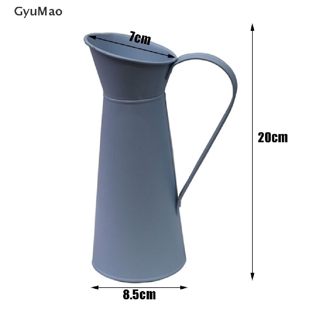 Bình Hoa Bằng Thiếc Kích Thước 20cm Dùng Trang Trí Nhà Cửa / Tiệc Cưới