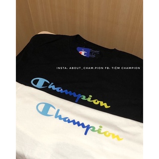 Áo thun Champion ( gradient)_ ( 1-2 ngày giao cho đơn vị vận chuyển)