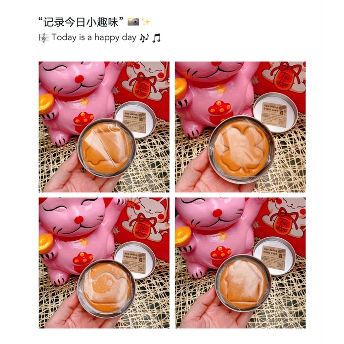 [Chủ đề Ước Mơ] - Kẹo đường Squid Game Hàn Quốc theo event, hình ngôi nhà, xe hơi, thỏi vàng, like, trái tim...