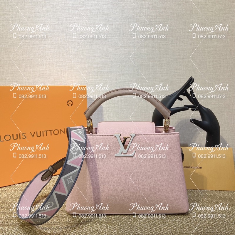 Túi Xách LV Màu Hồng