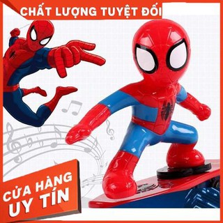 Siêu nhân nhện đi xe cân bằng