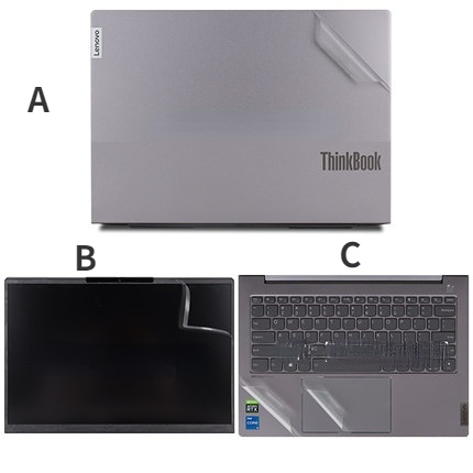 Miếng Dán Trang Trí Laptop Màu Nhám Trong Suốt 3 Mặt 14 '' 15.6 '' 13 '' Inch lenovo Y7000 R9000 YOGA 7 E4-ITL E5-Il IdeaPad 3 IdeaPad 5 YOGA 13S 14S
