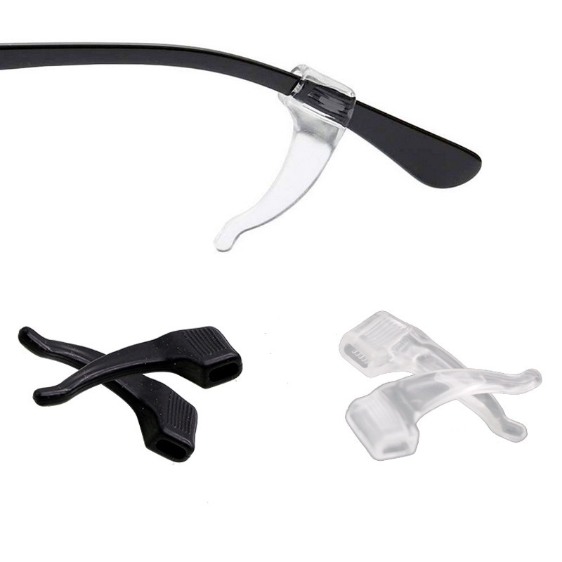 ✨✨Cặp móc gắn kính mắt đeo tai chất liệu silicon chống trượt chống rơi tiện lợi