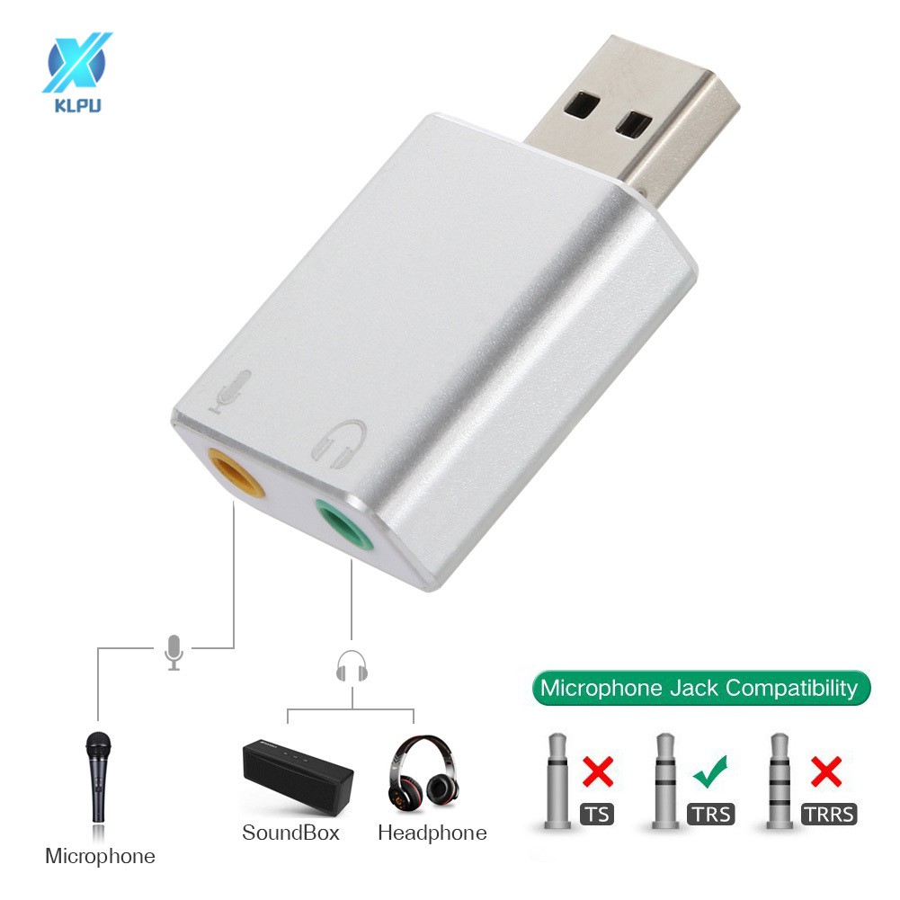 Card chuyển đổi âm thanh ngoài USB HIFI Magic Voice 7.1CH đầu ra âm thanh tai nghe và micro không cần trình điều khiển | BigBuy360 - bigbuy360.vn