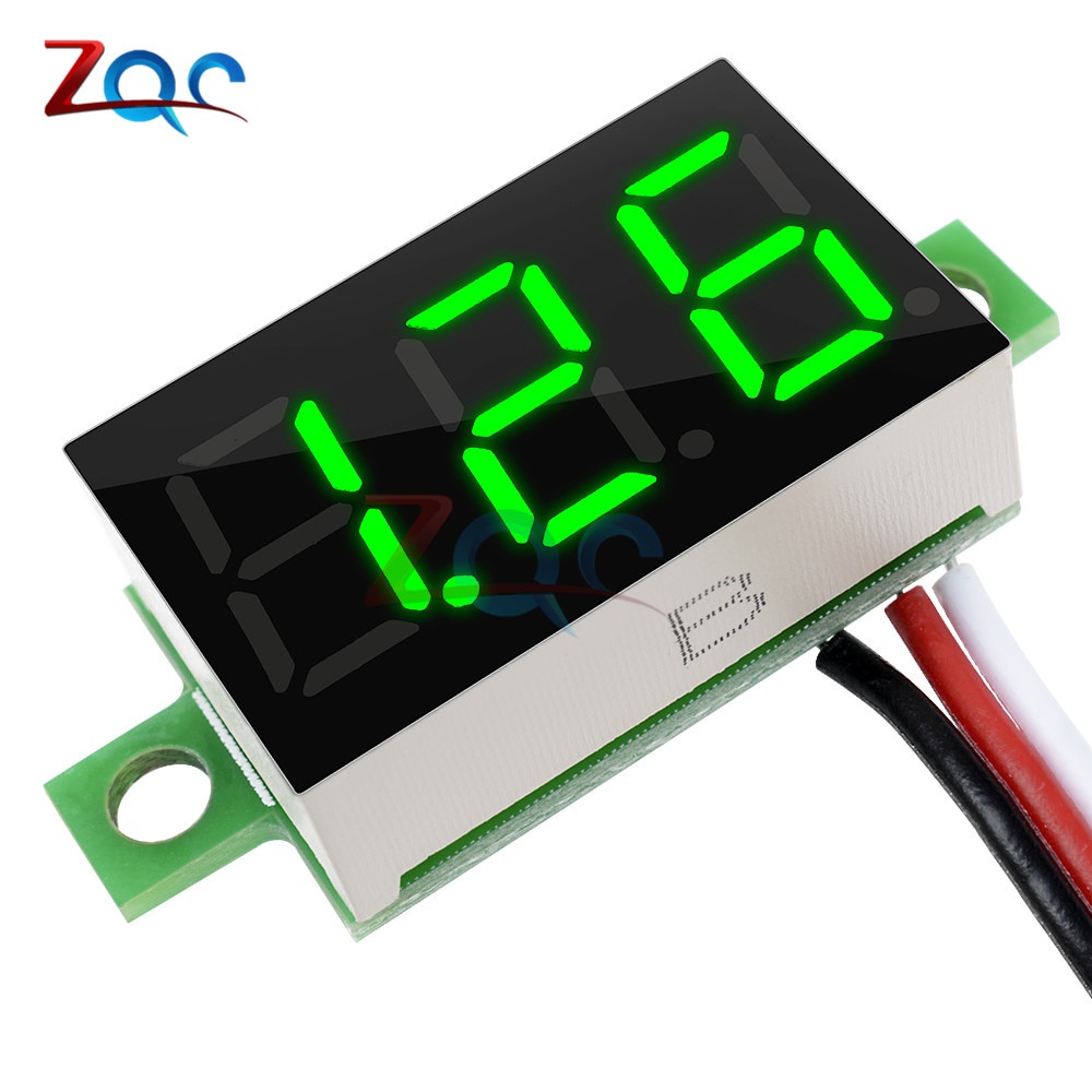 Vôn Kế Kỹ Thuật Số 0.36 inch 0.36 "DC 0-30V Có 3 Dây