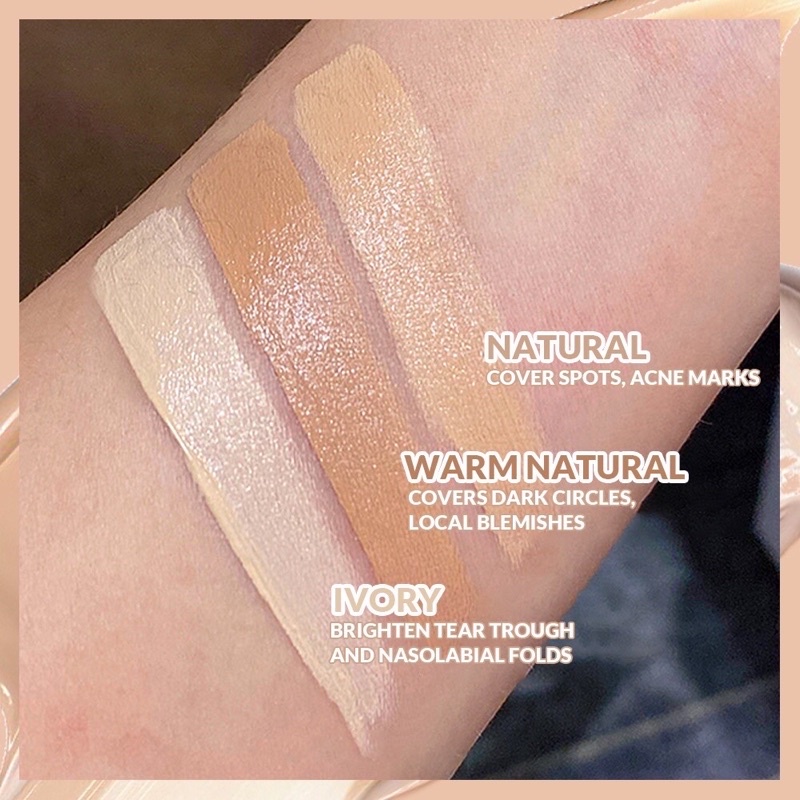 Kem che khuyết điểm 3 màu SACE LADY Concealer Palette