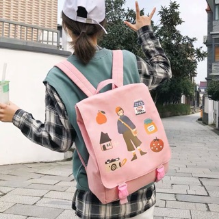<oder> Balo Hoạt Hình Ulzzang