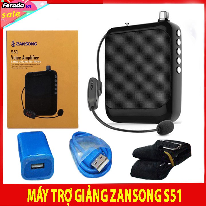 Máy trợ giảng Zansong s51 Mic không dây