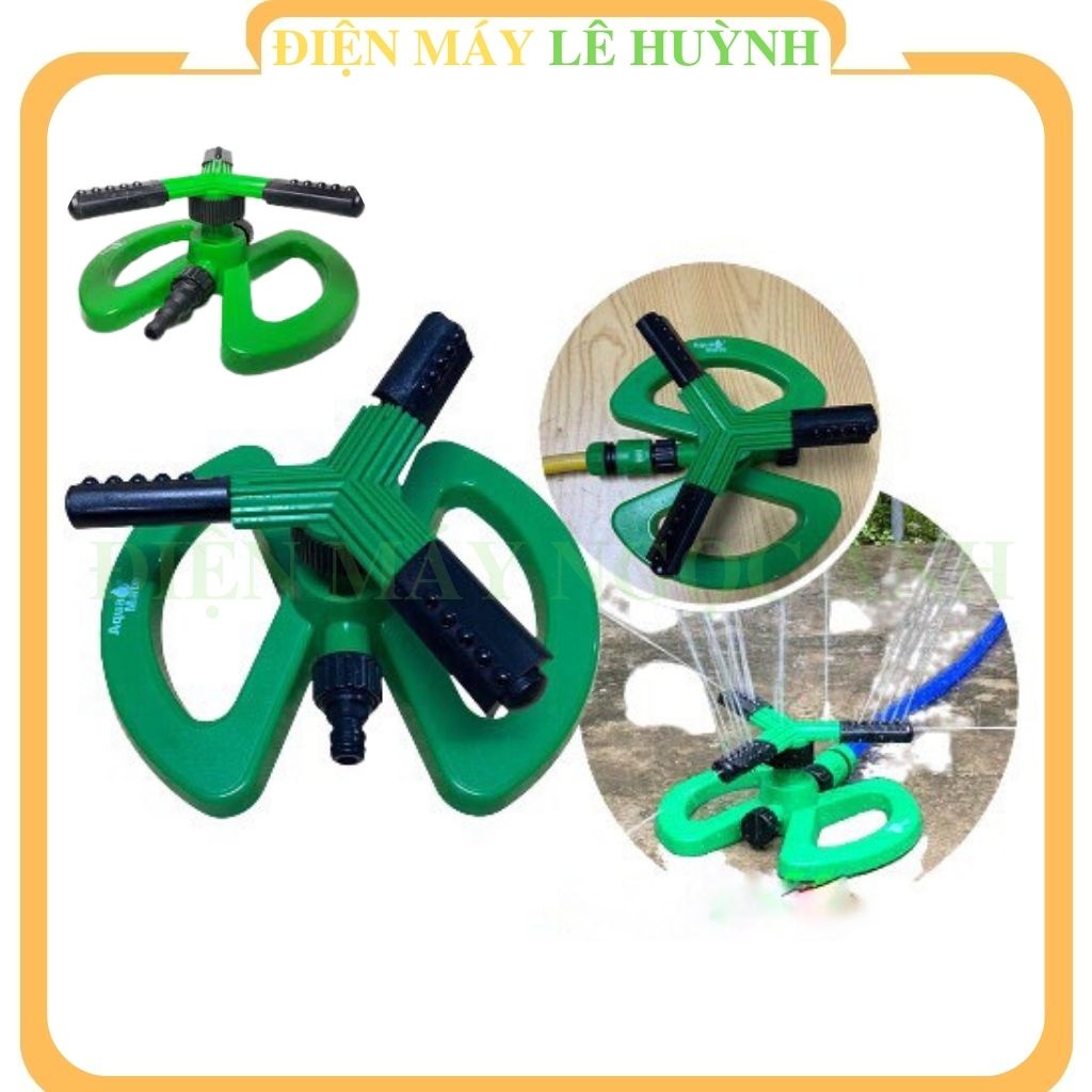 Vòi xịt tưới cây phun nước hoa lan thông minh tạo sương đa năng tự động quay 360 độ Aquamate