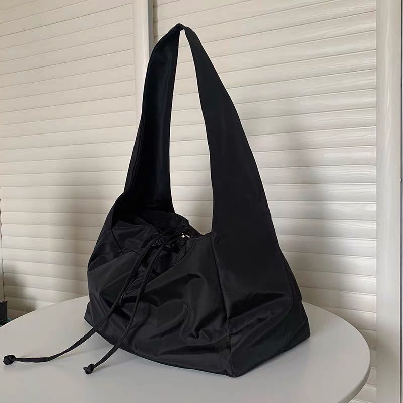Túi Đeo Chéo Canvas Nylon Sức Chứa Lớn Phong Cách Harajuku Cá Tính Dễ Phối Đồ 2 Kiểu Cho Nữ