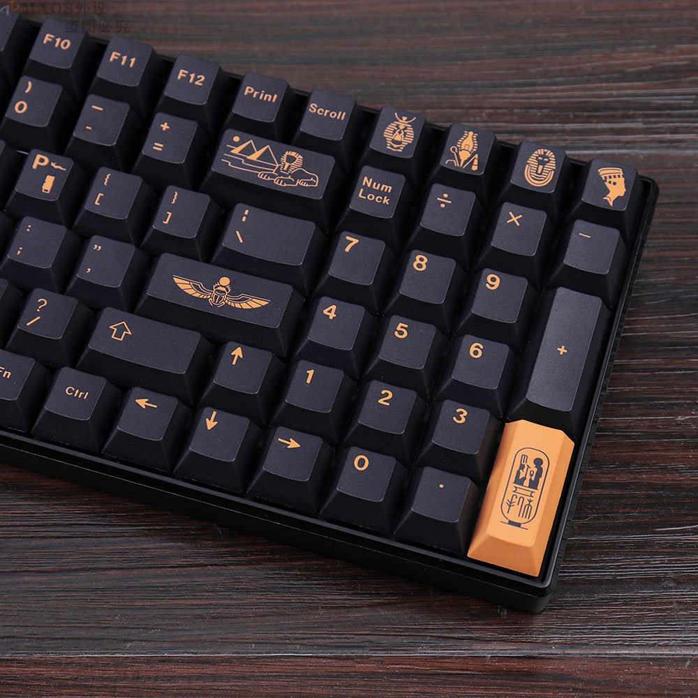 Keycap GMK PHARAOH chất liệu PBt 129 nút dành cho bàn phím cơ