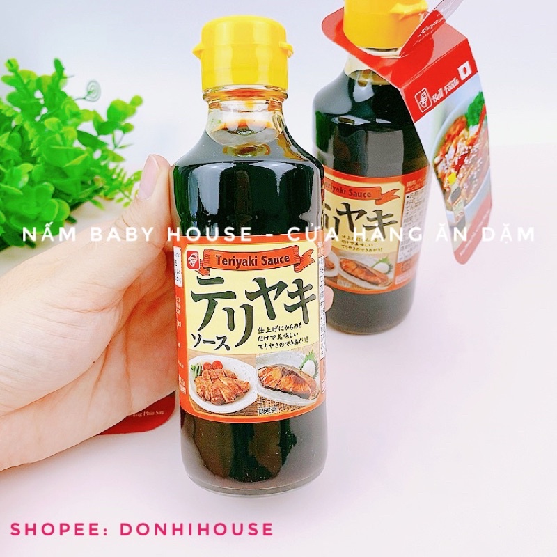 Sốt Teriyaki Nhật Bản cho bé ăn dặm từ 12 tháng - 250ml