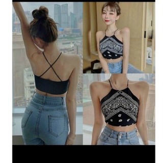 Áo yếm đi biển, chơi , bikini thổ cẩm , Áo yếm thổ cẩm thun borip,  Áo yếm 2 dây🎈🎈🎈p