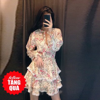 Đầm Topshop phối ren tiểu thư xinh đẹp