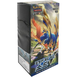 Pokemon Card Sword & Shield Korea Version TCG + 3pcs Premium Card Sleeve Sword