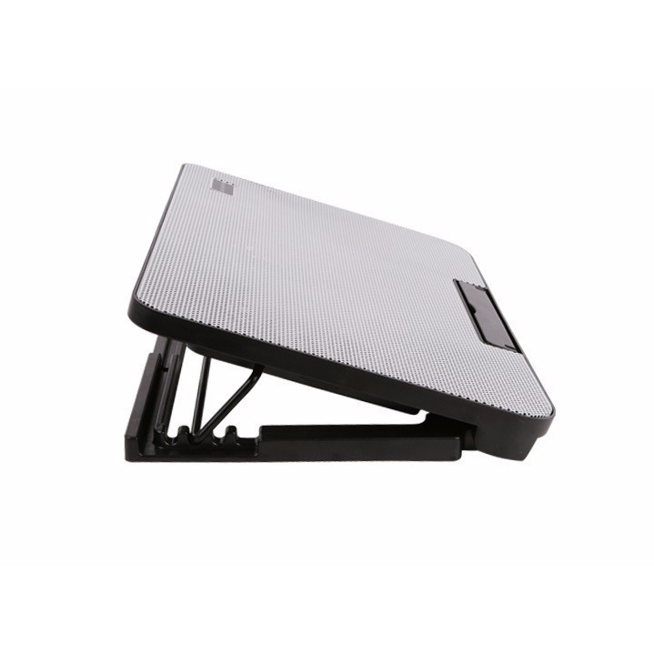 Đế Tản Nhiệt Laptop Máy Tính Macbook N99 17 inch bền tốt - quạt tản nhiệt to chạy êm làm mát cực nhanh